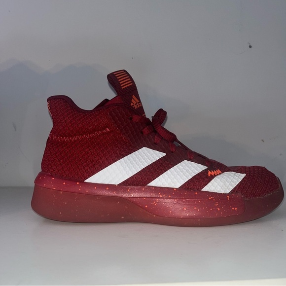 adidas Mens Pro Next 2019 Shoes Basketball size 10 red and orange - Picture 6 of 8